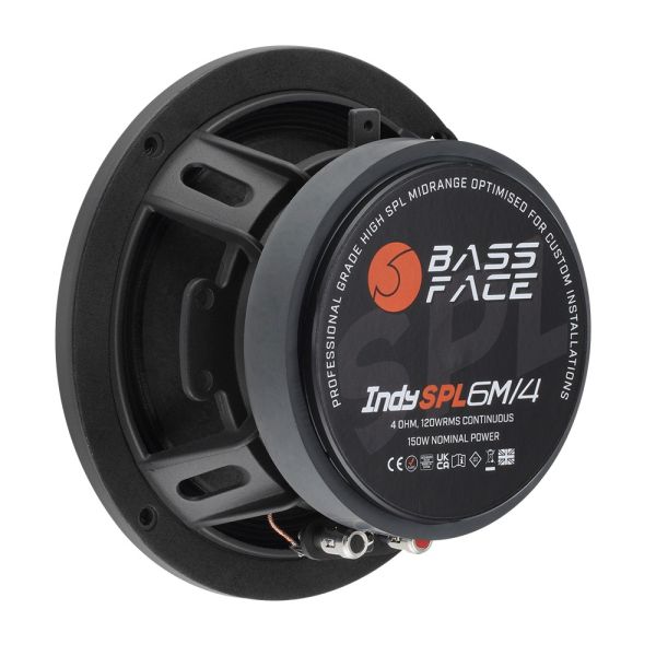 Bassface SPL6M/4 - midrange 165mm, moc  RMS 150 Wat, impedancja 4 Ohm